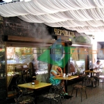 Охлаждение туманом ресторан Черчиль